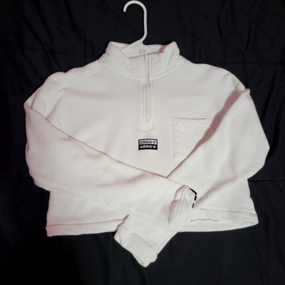 adidas Cropped Sweat Sweat-shirt (femmes)